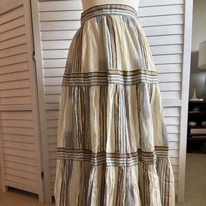 Zephyr Tiered A-line skirt Tall Midi (Maxi)